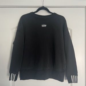 Adidas RYV Black Crew Neck Sweatshirt